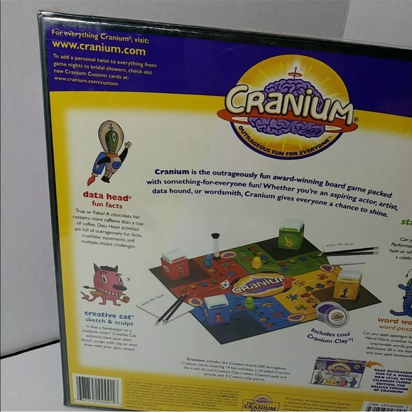 Cranium Board Game Open Box Factory sealed pieces Family Fun Game for everyone - Picture 9 of 11